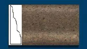 Плинтус пробковый ArtCorkDesing С 105 (Колер 7) 18x45x910 мм в Каменске-Уральском