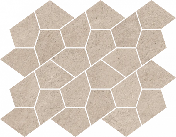 Керамогранит Italon Этернум Крим Мозаика Калейдо 35.6х27.6 (Натуральная) в Каменске-Уральском