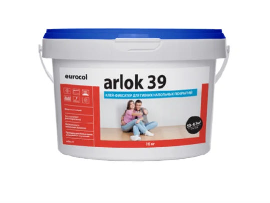 Клей Arlok 39 (10 кг) 150-200 г/м2, фиксатор против сдвигов в Каменске-Уральском