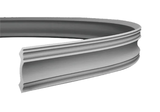 Карниз Европласт 1.50.113 гибкий  2,0 м в Каменске-Уральском