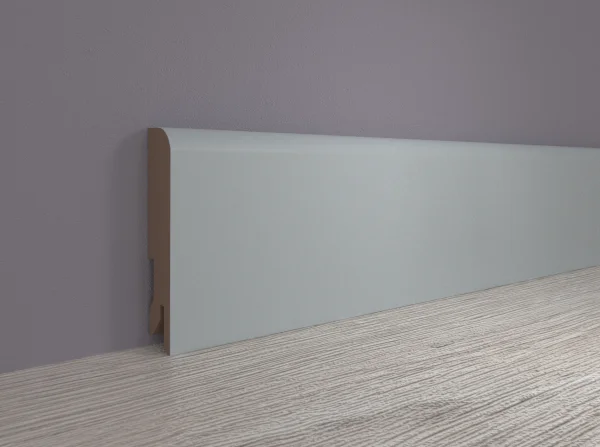 Плинтус MDF Bonkeel 24067 Скай Грей (80х16х2400 мм) в Каменске-Уральском