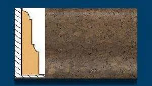 Плинтус пробковый ArtCorkDesing С 103 (Колер 10) 12х65х910 мм в Каменске-Уральском