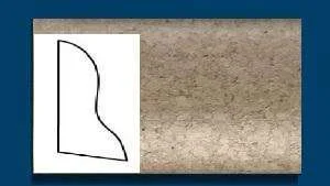 Плинтус пробковый ArtCorkDesing С 102 (Колер 6) 20x40x910 мм в Каменске-Уральском