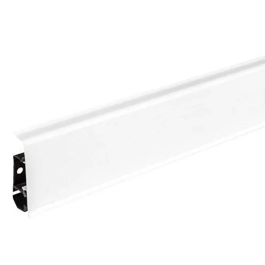 Плинтус пластиковый Arbiton INDO70 01 Белый блеск 2,5 м в Каменске-Уральском