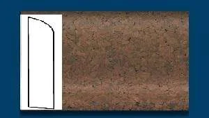 Плинтус пробковый ArtCorkDesing С 106 (Колер 11) 10х60х910 мм в Каменске-Уральском