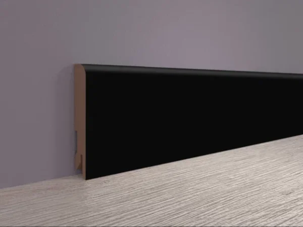 Плинтус MDF Bonkeel 24032 Чёрный Софт (100х16х2400 мм) в Каменске-Уральском