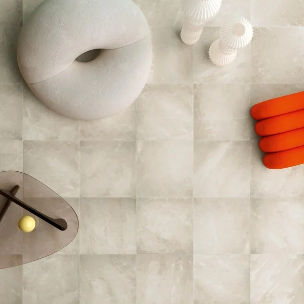 Керамогранит Coliseum Ривьера Уайт 60х60 (Натуральный и Реттифицированный) в Каменске-Уральском