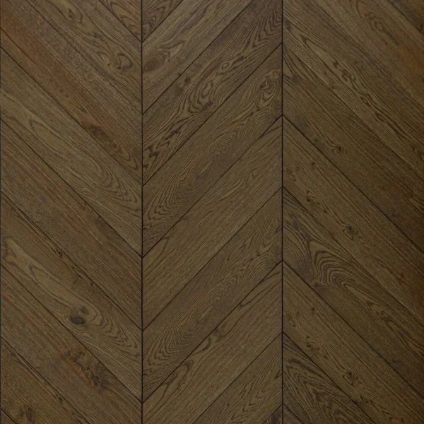 Инженерная доска Kochanelli Французская Ёлка Оскуро Дуб Original Браш (600х120х15) в Каменске-Уральском