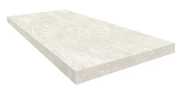 Керамогранит Coliseum Да Винчи Уайт Ступень угловая правая (Натуральный, 33х60) в Каменске-Уральском