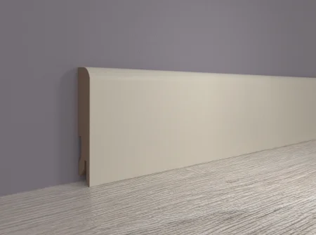 Плинтус MDF Bonkeel 24069 Кварц Грей (80х16х2400 мм) в Каменске-Уральском