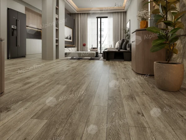 Каменно-полимерная плитка Alpine Floor Grand Sequoia Village Венге Грей ECO 11-807 4мм, 43 класс в Каменске-Уральском