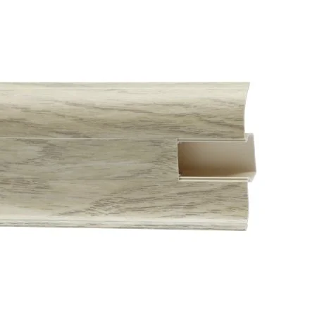 Пластиковый плинтус Royce №853 Дуб Супрема (58х22х2200мм) в Каменске-Уральском