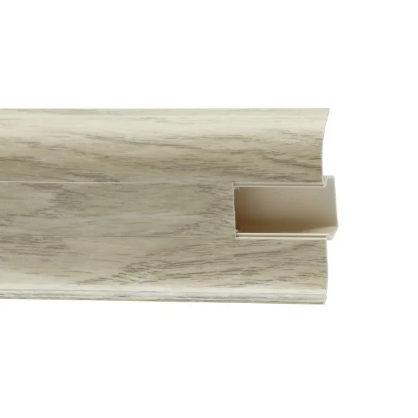 Пластиковый плинтус Royce №853 Дуб Супрема (58х22х2200мм) в Каменске-Уральском