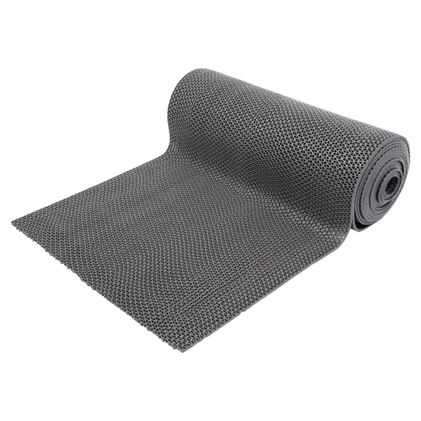 Грязезащитное рулонное покрытие ЗигЗаг Серый 5 мм (1,2 м) Китай в Каменске-Уральском