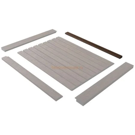 Финишный молдинг LF124B BR396 левый декорированный (31х12х2700мм) в Каменске-Уральском