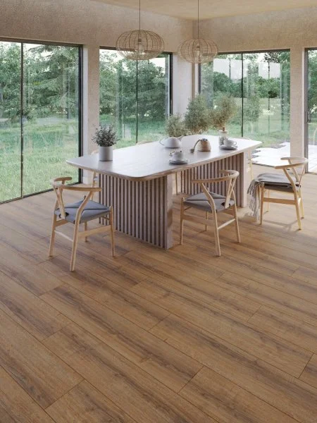 Ламинат Egger PRO 8/33 4V Large Aqua+ Дуб Шерман коньяк коричневый EPL184 в Каменске-Уральском