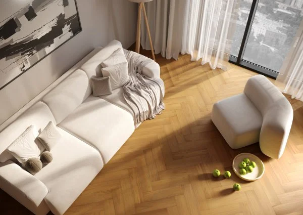 Паркетная доска Quartz Parquet Штучный паркет Тик Южноамериканский 44-400-71 в Каменске-Уральском