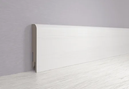 Плинтус MDF Bonkeel 24116 Белый (80х16х2400 мм) в Каменске-Уральском