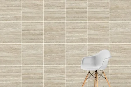 Керамогранит Vitra CityStone Травертин Линейный 60х60 (Натуральная и Реттифицированная) в Каменске-Уральском