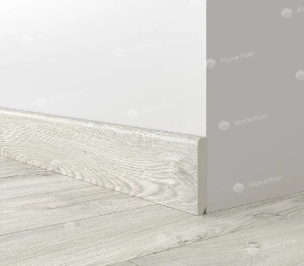 Кварцевый плинтус Alpine Floor Parquet Light 13-11 Снежный в Каменске-Уральском