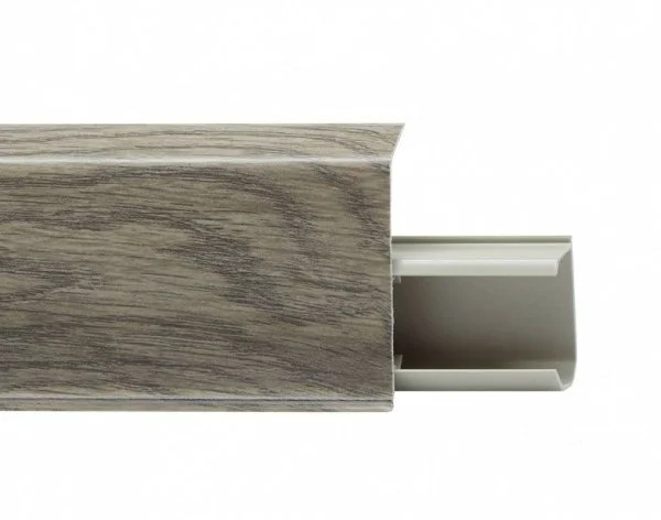 Пластиковый плинтус Royce №532 Дуб Рустикальный (55х23х2200мм) в Каменске-Уральском