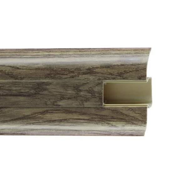 Пластиковый плинтус Royce №841 Дуб Миланский (58х22х2200мм) в Каменске-Уральском