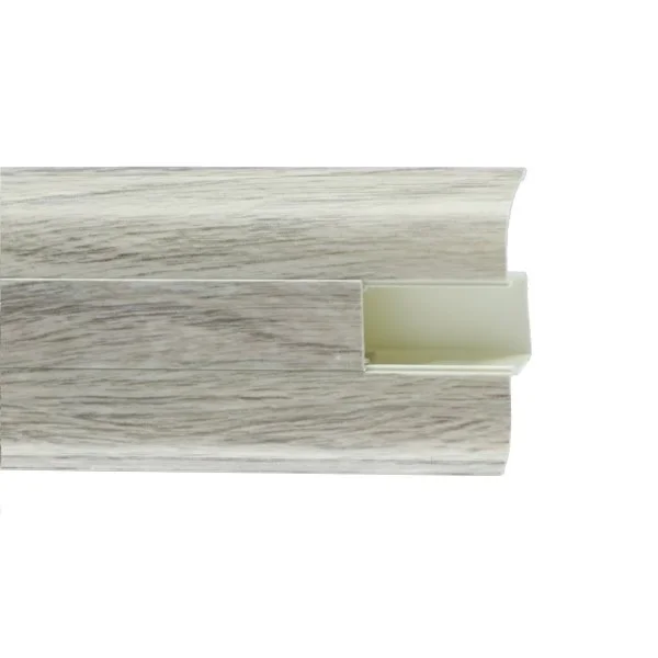 Пластиковый плинтус Royce №822 Дуб Альба (58х22х2200мм) в Каменске-Уральском