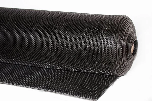 Грязезащитное рулонное покрытие ЗигЗаг Черный 5 мм (0,9 м) Китай в Каменске-Уральском