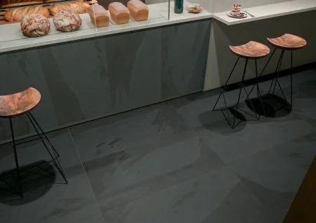 Керамогранит Coliseum Ардезия Блэк 60х120 (Натуральный и Реттифицированный) в Каменске-Уральском