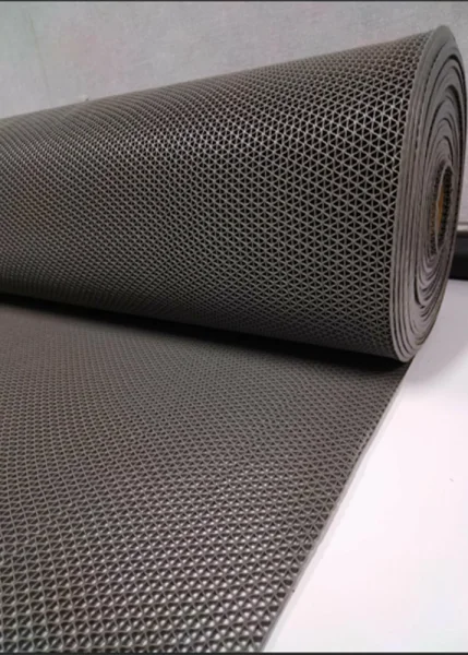 Грязезащитное рулонное покрытие ЗигЗаг Серый 5 мм (1,2 м) Китай в Каменске-Уральском