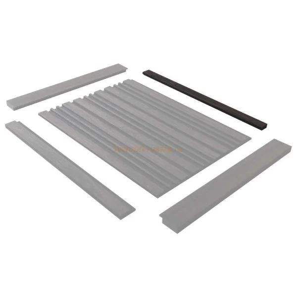 Финишный молдинг LF124B BR395K левый декорированный (31х12х2700мм) в Каменске-Уральском