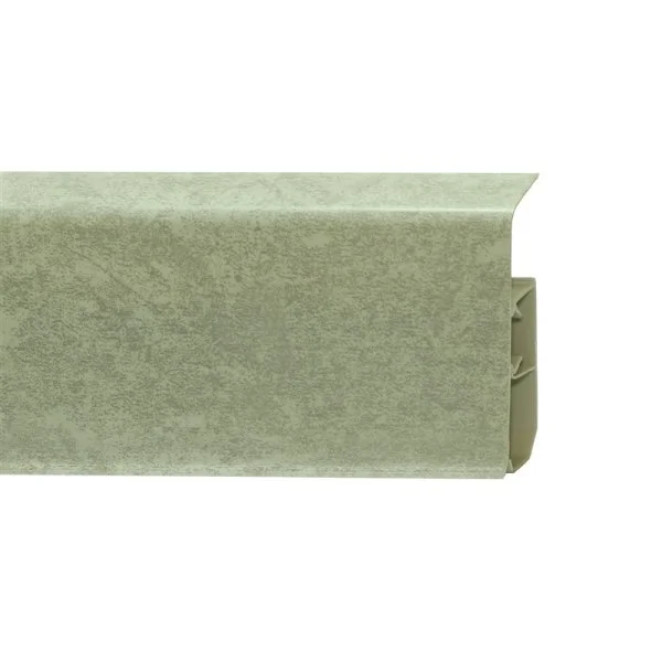 Пластиковый плинтус Royce №339 Мрамор Светлый (80х24х2200мм) в Каменске-Уральском