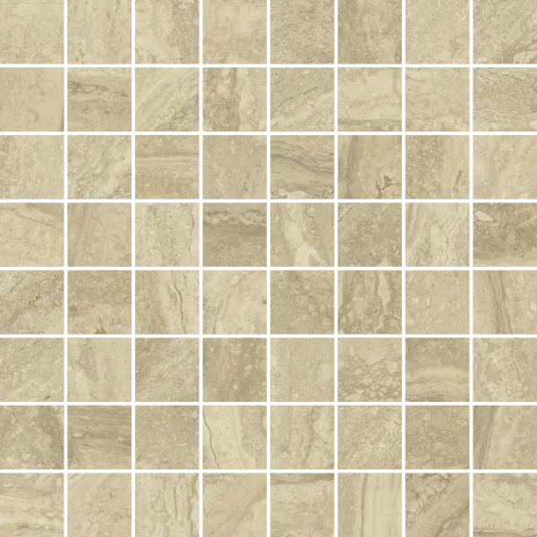 Керамогранит Italon Шарм Эдванс Травертино 29,2х29,2 мозаика (Люкс) в Каменске-Уральском
