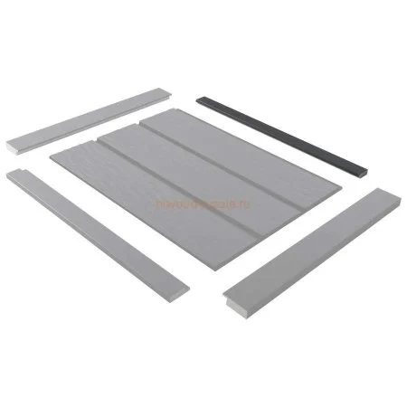 Финишный молдинг LF124B GR15K левый декорированный (31х12х2700мм) в Каменске-Уральском