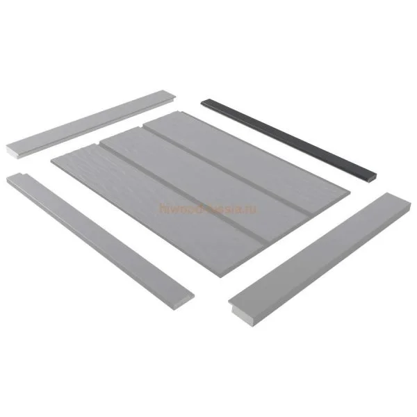 Финишный молдинг LF124B GR15K левый декорированный (31х12х2700мм) в Каменске-Уральском