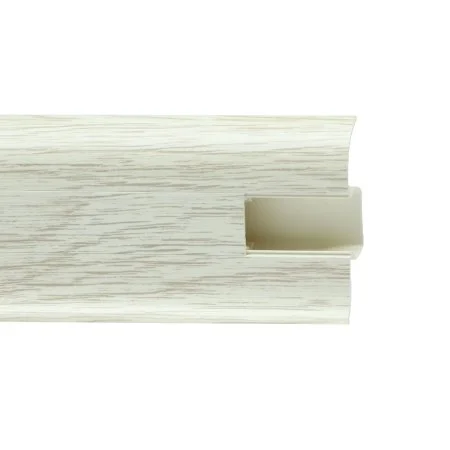 Пластиковый плинтус Royce №851 Дуб Льняной (58х22х2200мм) в Каменске-Уральском