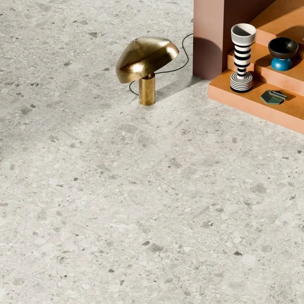 Керамогранит Coliseum Брера Уайт 60х120 (Натуральный и Реттифицированный) в Каменске-Уральском