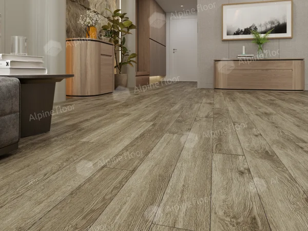 Каменно-полимерная плитка Alpine Floor Grand Sequoia Village Венге Грей ECO 11-807 4мм, 43 класс в Каменске-Уральском