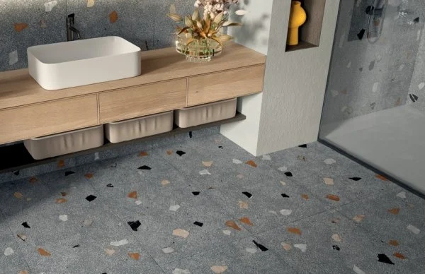 Керамогранит Coliseum Палладио Блэк 60х120 (Натуральный и Реттифицированный) в Каменске-Уральском