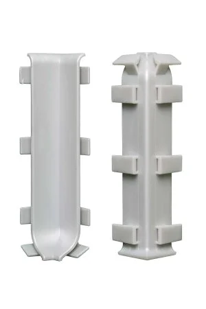 Внутренний угол Bonkeel ПЛ100 серый (ПВХ) в Каменске-Уральском