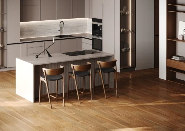 Паркетная доска Quartz Parquet Классик 5 мм Дуссия Африканская 550-63 в Каменске-Уральском