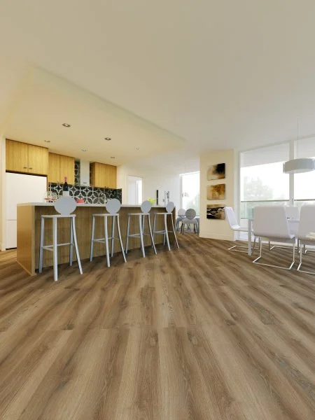 Кварц-виниловая плитка FineFloor Light Дуб Брага FF-1335 в Каменске-Уральском