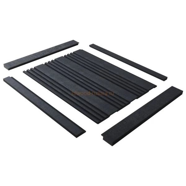 Финишный молдинг LF124B BK114K левый декорированный (31х12х2700мм) в Каменске-Уральском