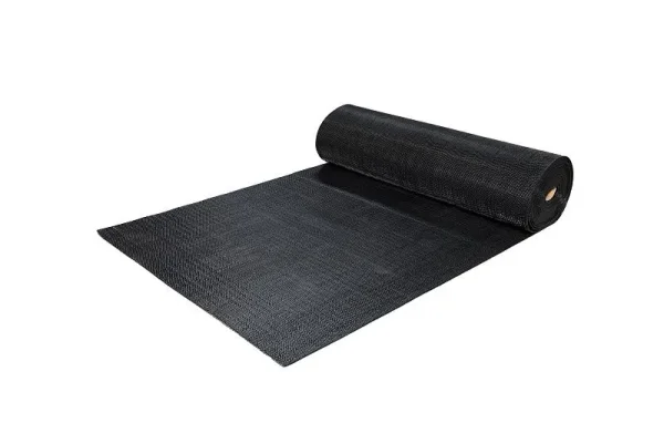 Грязезащитное рулонное покрытие ЗигЗаг Черный 5 мм (0,9 м) Китай в Каменске-Уральском