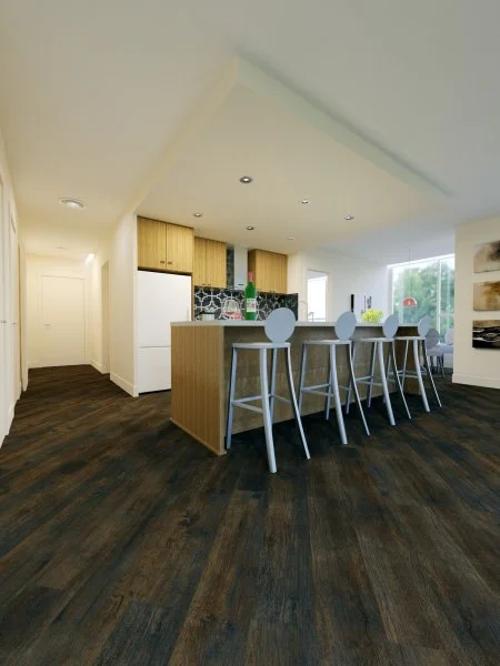 Кварц-виниловая плитка FineFloor Light Дуб Берген FF-1372 в Каменске-Уральском