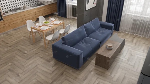 Кварц-виниловая плитка Alpine Floor Parquet Дуб Исида ЕСО 16-15 2.5 мм. 43 класс в Каменске-Уральском