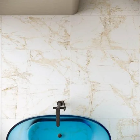 Керамогранит Coliseum Канова Уайт 60х120 (Натуральный и Реттифицированный) в Каменске-Уральском