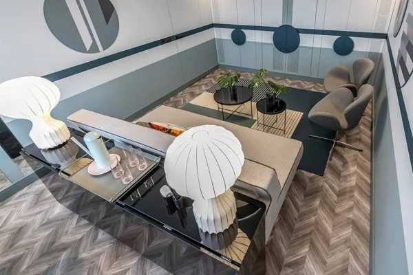 Пробковое покрытие CorkStyle Chevron Silver (1235*305*6 мм) HC в Каменске-Уральском