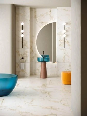 Керамогранит Coliseum Канова Уайт 60х60 (Натуральный и Реттифицированный) в Каменске-Уральском