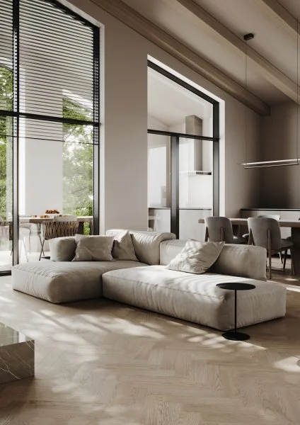 Паркетная доска Quartz Parquet Штучный паркет Дуб Пряная Ваниль 44-1258-05 в Каменске-Уральском